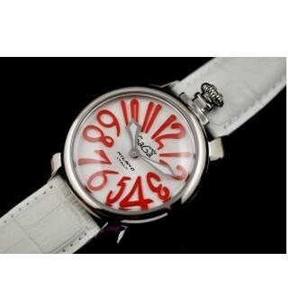 新作モデルガガミラノ コピー 通販　 2針 クロノグラフGAGA MILANO コピー腕時計ホワイト_ガガミラノ GaGa Milano_ブランド コピー 激安(日本最大級)