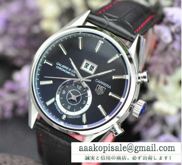 最安値お買い得のスーパーコピー タグホイヤー フォーミュラ1 グランドデイト クロノグラフ tag heuer メンズ腕時計