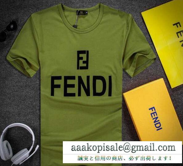 完売品　 fendi フェンディ スーパーコピー 　幅広い世代に愛され続ける半袖tシャツ 4色可選