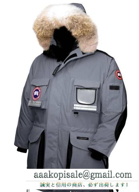 秋冬激安なカナダグース ダウン メンズ ウィンダム canada goose ファーフードとポケットが付き ダウン ジャケット コート 多色選択