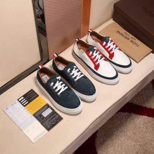 めちゃくちゃお得 2017 トムブラウン THOM BROWNE フラットシューズ 2色可選 軽量で疲れにくい_トムブラウン THOM BROWNE_ブランド コピー 激安(日本最大級)