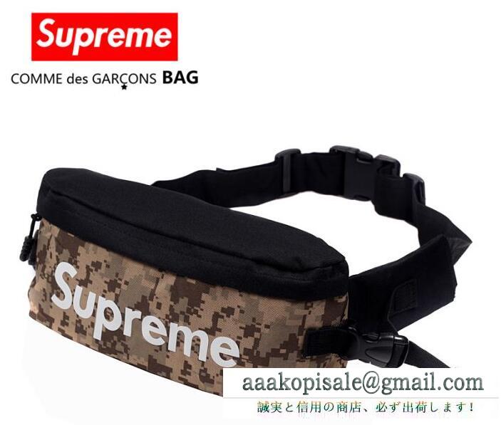 カジュアルスタイルに大人気なSUPREME シュプリーム バッグ メンズ 多色選択可能のボデイバッグ 超激得限定セールの男性ショルダーバッグ