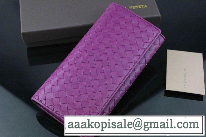 2014春夏BOTTEGA veneta ボッテガ ヴェネタ 超人気美品◆レディース財布