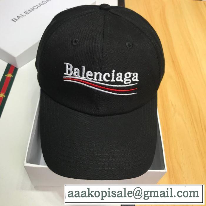 今年春夏ファション流行り バレンシアガ BALENCIAGA ベースボールキャップ 3色可選 春夏の流行り2019新品