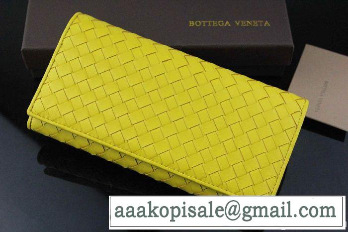 2014春夏BOTTEGA veneta ボッテガ ヴェネタ ◆モデル愛用◆レディース財布