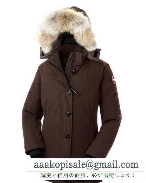 爆買い大人気なCANADA goose シャトー ダウンパーカー カナダグース ファーフードが付き レディース ロングアウター ダウンジャケット 5色