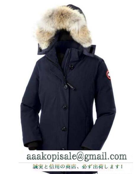 爆買い大人気なCANADA goose シャトー ダウンパーカー カナダグース ファーフードが付き レディース ロングアウター ダウンジャケット 5色