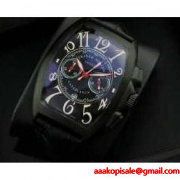 フランクミュラー コピー 日本が大人気な FRANCK MULLER 数字 日付表示 メンズ腕時計 8900SCDTGPG BLKSTRAP ブラック フランクミュラー FRANCK MULLER ブランド コピー 激安(日本最大級)