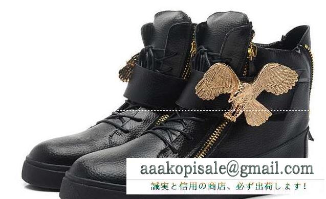 限定品 ジュゼッペザノッティ giuseppe zanotti 軽量性と通気性あるシューズ メンズ