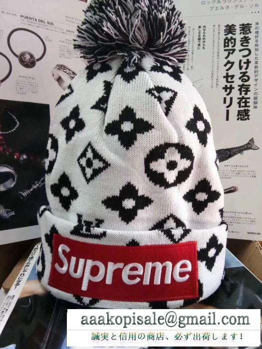 3色可選 個性的なデザイン キャップ 2017秋冬 シュプリーム supreme 素敵