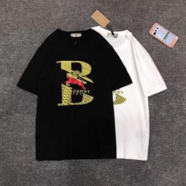 抜け感のあるキレイめ バーバリーBURBERRY 2色可選  Tシャツ/半袖【2019春夏】最新コレクション_半袖Tシャツ_メンズファッション_スーパーコピーブランド激安通販 専門店  