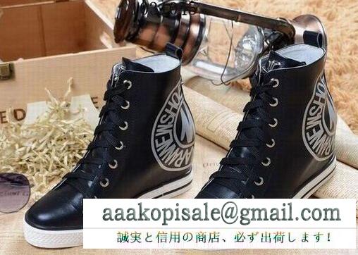 クロム ハーツ 偽物 chrome hearts 男性 コンバース スニーカー ブラック レザー all star ハイカット