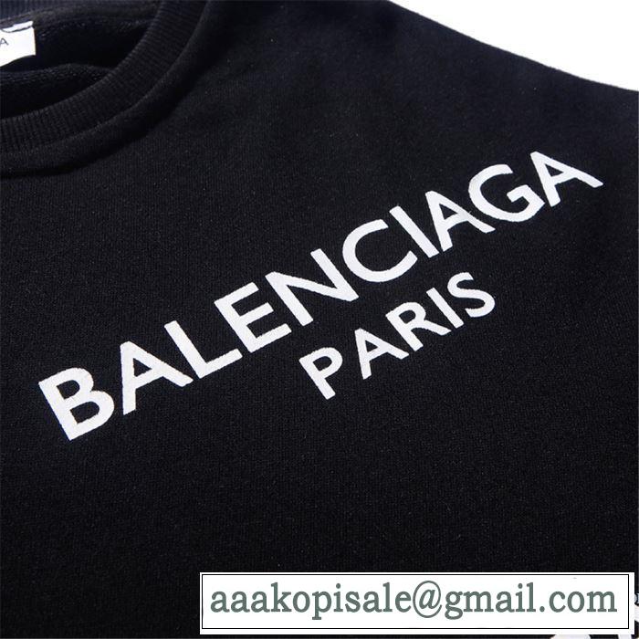 2019年春夏流行ファッション  バレンシアガ BALENCIAGA パーカー  2色可選 大胆なデザイン
