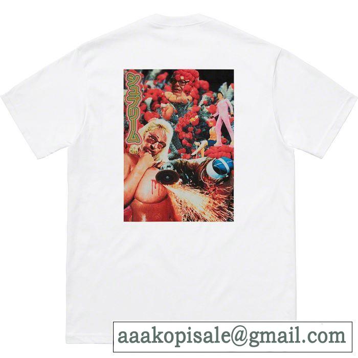 一押し注目ブランドファション Supreme 19SS Cloud Tee シャツ/半袖 2色可選 夏気分UP最新コレクション