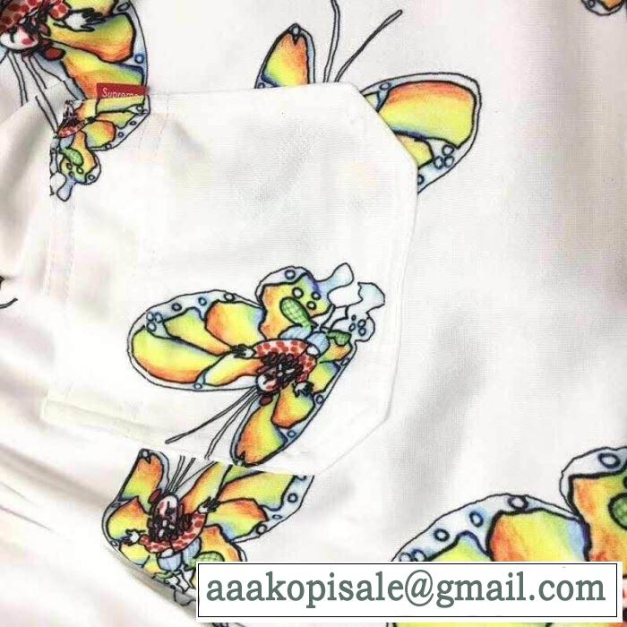 【2019年】夏のファッション Gonz Butterfly pants スエットパンツ 夏先に大活躍する シュプリーム SUPREME
