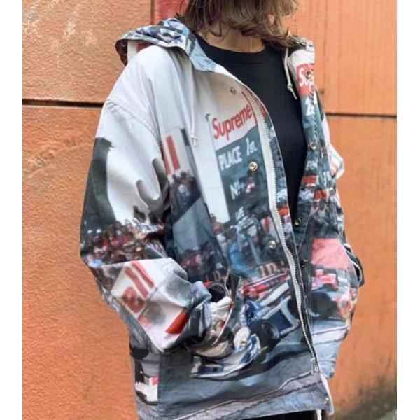 2019春夏は人気定番 Supreme 19ss Grand Prix Parka 爽やかな雰囲気に仕上げる 軽量ジャケット_ジャケット パーカー セーター コート_メンズファッション_スーパーコピーブランド激安通販 専門店  