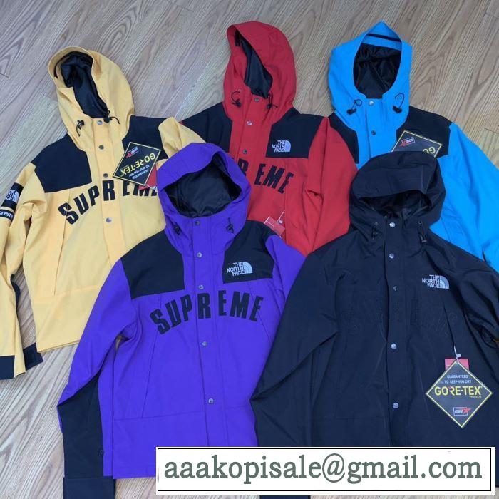 多色可選 ダスター コート SS19 SUPREME THE NORTH FACE TNF JACKET 今流行のストリート上品 おしゃれな装い