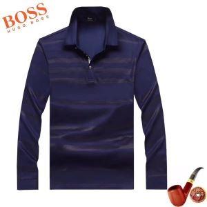 ヒューゴボス HUGO BOSS 2017秋冬 お洒落に魅せる 長袖Tシャツ 2色可選_ヒューゴボス HUGO BOSS_ブランド コピー 激安(日本最大級)