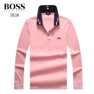 4色可選 スタイルアップ効果 長袖Tシャツ 2017秋冬 ヒューゴボス HUGO BOSS_ヒューゴボス HUGO BOSS_ブランド コピー 激安(日本最大級)