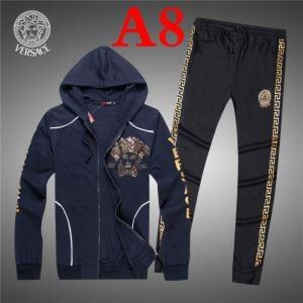 海外セレブ定番愛用 2017秋冬 ヴェルサーチ VERSACE 多色可選 上下セット_ヴェルサーチ VERSACE_ブランド コピー 激安(日本最大級)