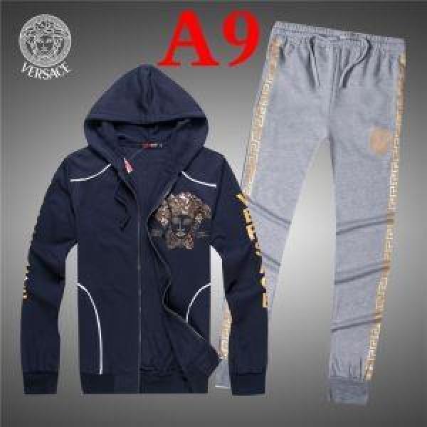 海外セレブ定番愛用 2017秋冬 ヴェルサーチ VERSACE 多色可選 上下セット_ヴェルサーチ VERSACE_ブランド コピー 激安(日本最大級)