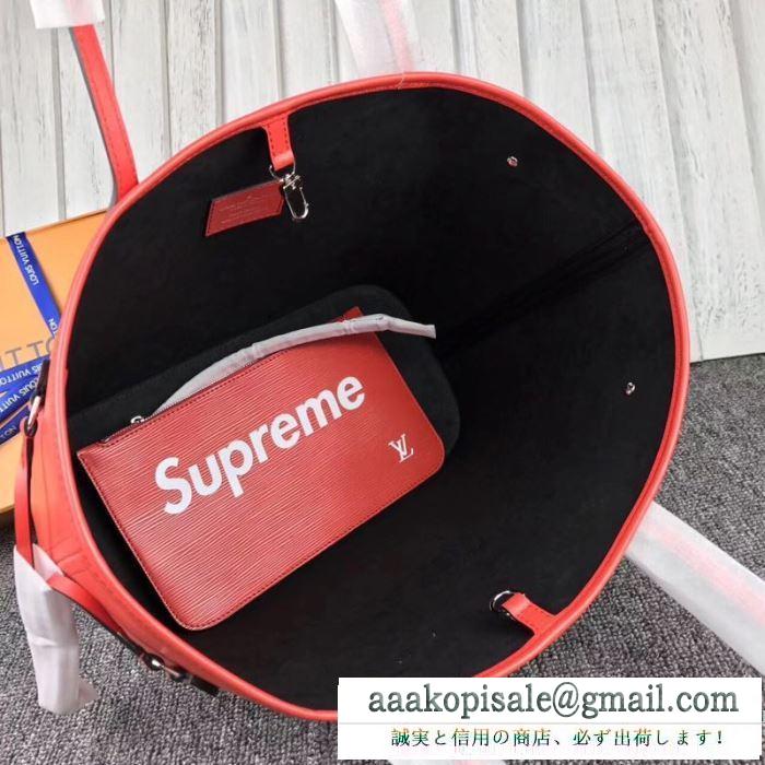 トレンドファッション シュプリーム supreme lv コピーハンドバッグ トートバッグ2色可選