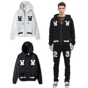 OFF-WHITE2017年モデル入荷上品な輝きを放つ形パーカ2色可選 防寒機能あるオフホワイト_Off-White オフホワイト_ブランド コピー 激安(日本最大級)