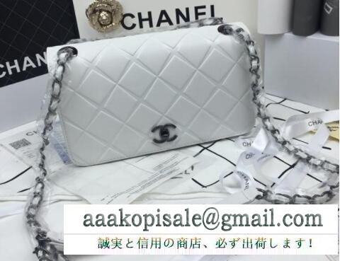 フェミニンなバッグチェーンストラップ chanelショルダーバッグキルティング２色可選