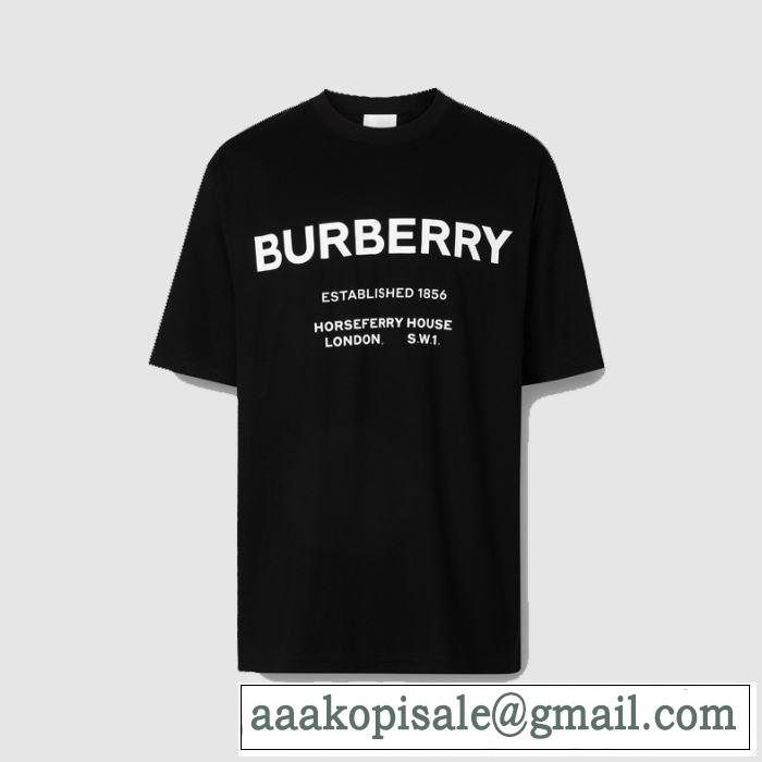 2019春夏人気トレンドアイテム  バーバリー BURBERRY  オシャレ印象で人気の高い 2色可選 Tシャツ/ティーシャツ
