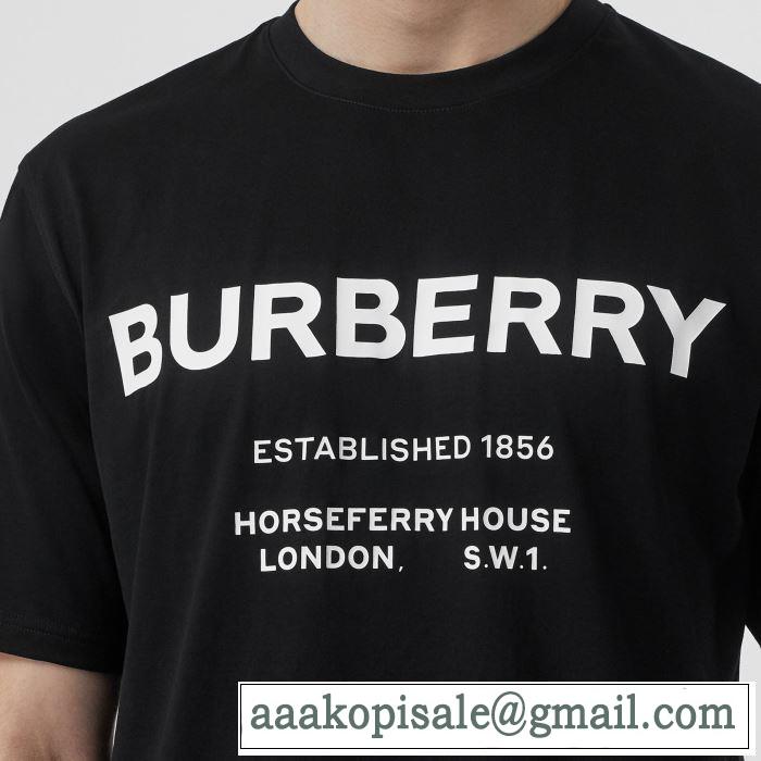 2019春夏人気トレンドアイテム  バーバリー BURBERRY  オシャレ印象で人気の高い 2色可選 Tシャツ/ティーシャツ