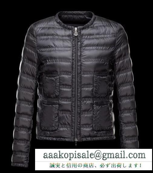 可愛くて大人気な moncler almandin モンクレールレディースダウンジャケットノーカラーダウンアウター