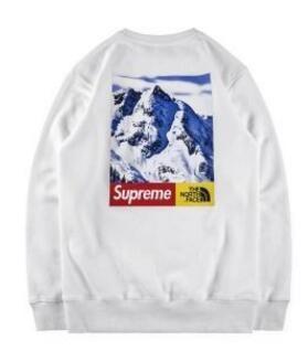 トレンド シュプリームプリントパーカー SUPREME THE NORTH FACE スウェットトレーナー2色可選