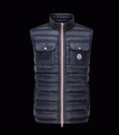 大特価！ モンクレールダウンベストコピー MONCLER ACHIL ロゴ ダウン ベスト ジャケットジップ開閉