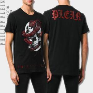 大好評 2018春夏新作 フィリッププレイン PHILIPP PLEIN Tシャツ\半袖2色可選_フィリッププレイン PHILIPP PLEIN_ブランド コピー 激安(日本最大級)