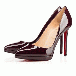 大人気Christian Louboutinクリスチャンルブタンスーパーコピーレッドソール パンプス ヒール12cm　レディース　ハイヒール　コーヒー色