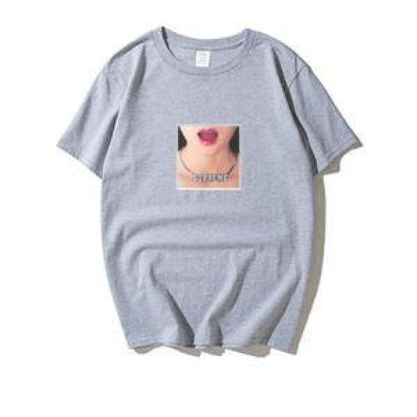 春 夏人気セール 新作登場 シュプリームＴシャツ 値段 最安値2018  Necklace Tee “White”18SS  薄地 個性派 セックス メンズ レディース Ｔシャツ ６色可選