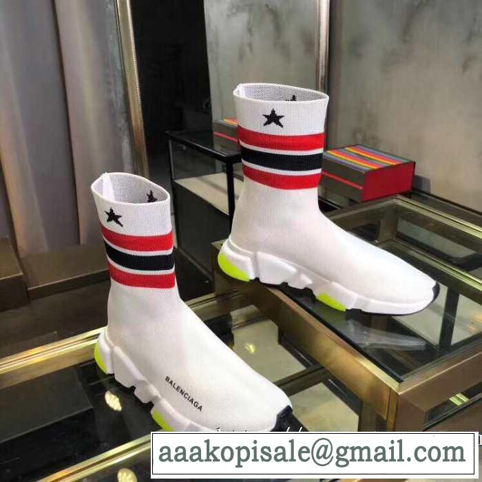 2019春夏のトレンド新商品 メンズ スニーカー 多色可選 BALENCIAGA Speed Trainer バレンシアガ スピードトレーナー