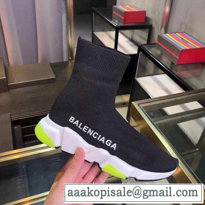 2019春夏のトレンド新商品 メンズ スニーカー 多色可選 BALENCIAGA Speed Trainer バレンシアガ スピードトレーナー