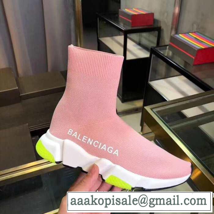 2019春夏のトレンド新商品 メンズ スニーカー 多色可選 BALENCIAGA Speed Trainer バレンシアガ スピードトレーナー