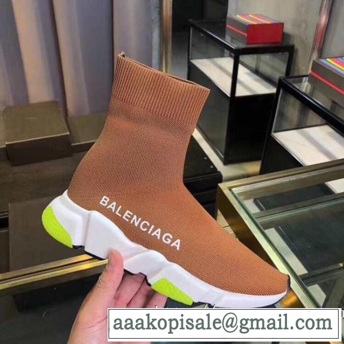 2019春夏のトレンド新商品 メンズ スニーカー 多色可選 BALENCIAGA Speed Trainer バレンシアガ スピードトレーナー