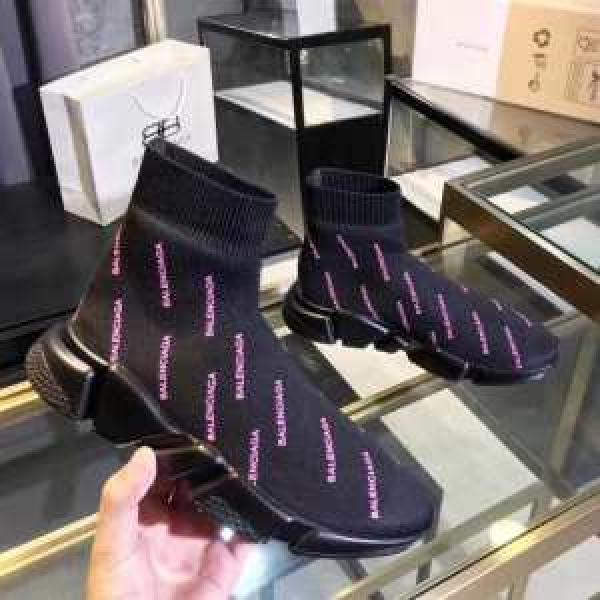 2色可選  BALENCIAGA Speed Trainer バレンシアガ スピードトレーナー メンズ スニーカー スタイルアップ上品_スニーカー、靴_メンズファッション_スーパーコピーブランド激安通販 専門店  