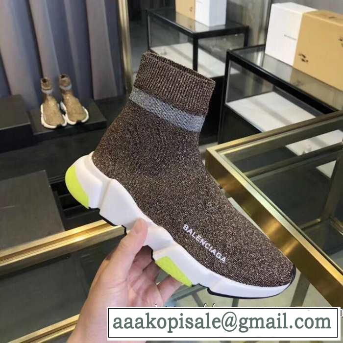 多色可選 2019春夏は人気定番  BALENCIAGA Speed Trainer バレンシアガ スピードトレーナー メンズ スニーカー