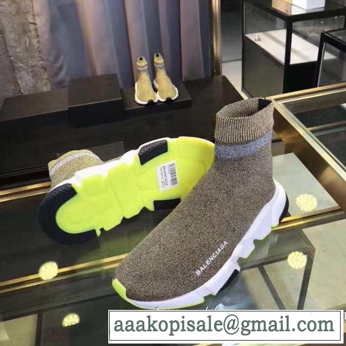 多色可選 2019春夏は人気定番  BALENCIAGA Speed Trainer バレンシアガ スピードトレーナー メンズ スニーカー