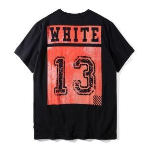 HOT新作登場オフホワイトコピー Off-White　Ｔシャツ定価　安い　着物　夏万能トップス　13数字人気セール　クルーネック　半袖 Tシャツ　2018新款