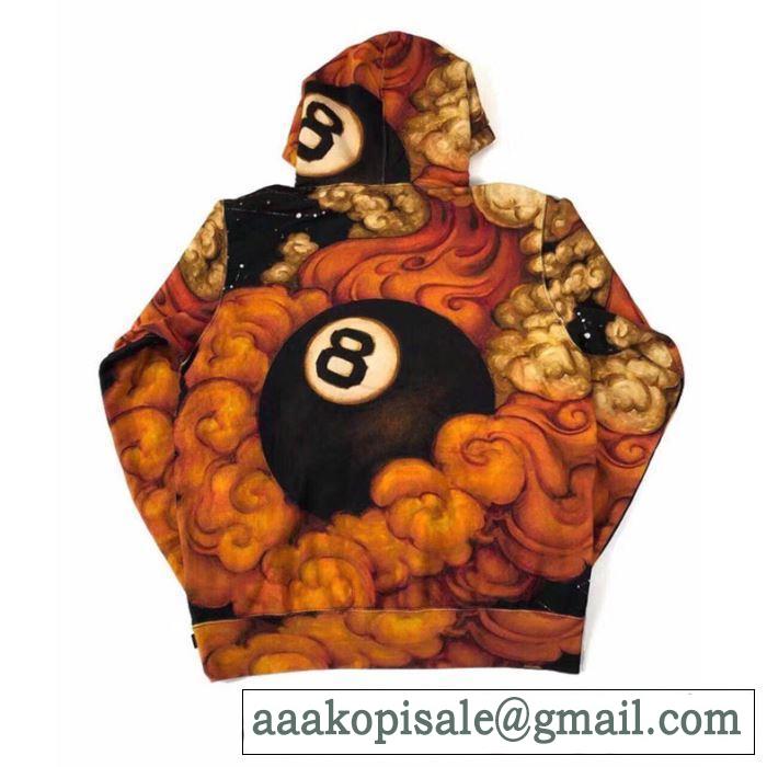 やっぱり優しい色 Martin Wong 8 Ball Hooded パーカー シュプリーム SUPREME ヒットする秋冬コレクション