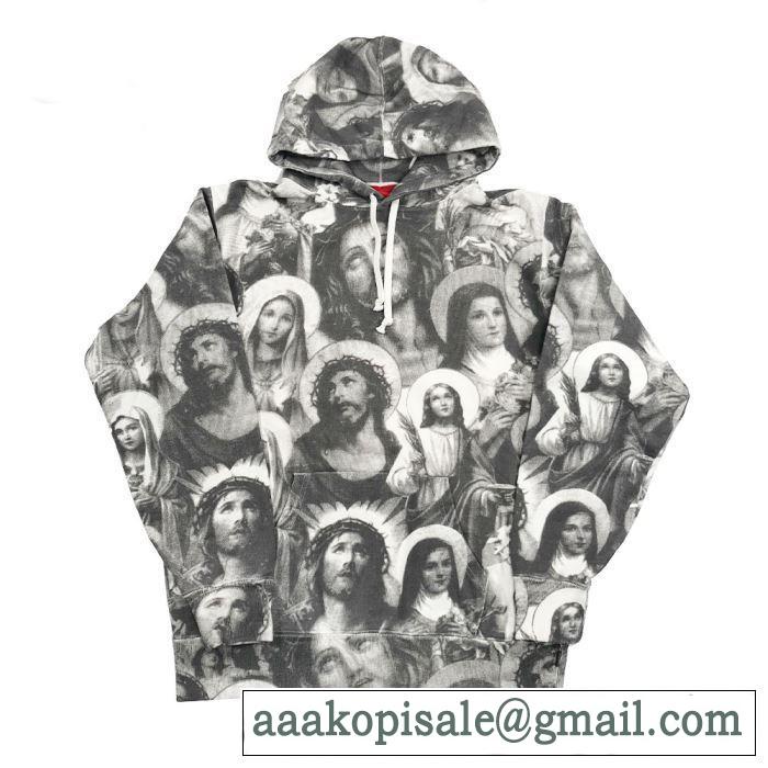 Jesus and Mary Hooded シュプリーム寒い季節トレンド上品  SUPREME  パーカー  2019-2020秋冬のファッション