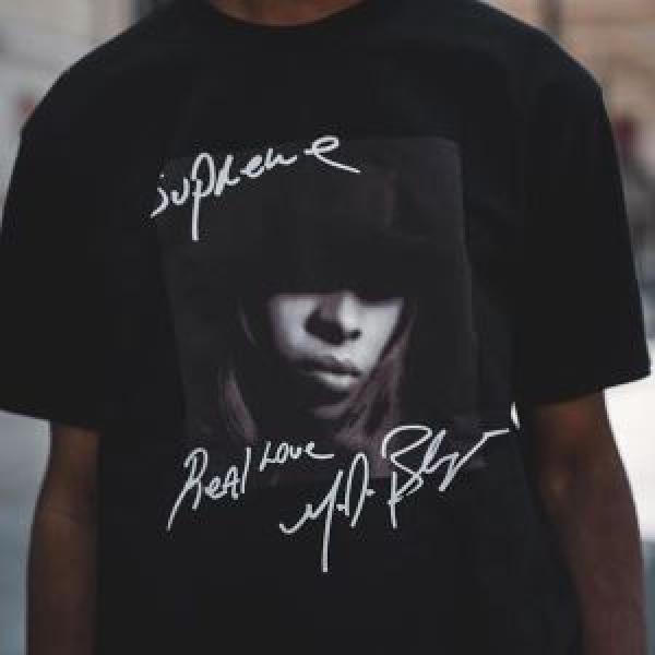 素敵続くトレンド 4色可選  Tシャツ/半袖 Supreme 19FW MaryJ Blige Tee  活躍するトレンドアイテム_半袖Tシャツ_メンズファッション_スーパーコピーブランド激安通販 専門店  