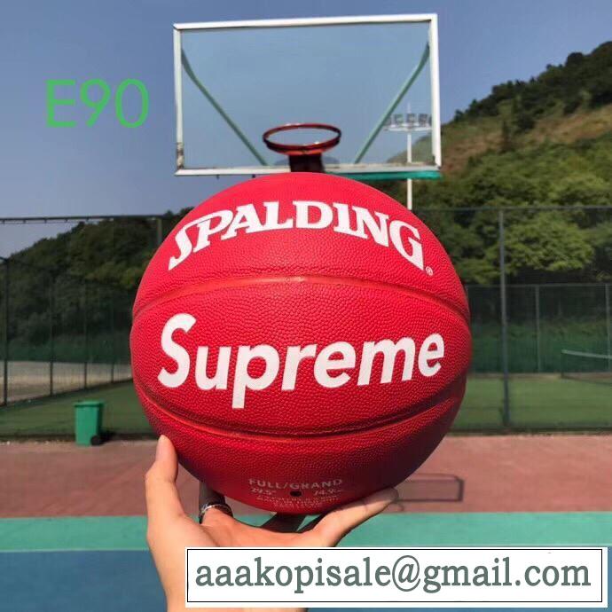 2019?2020秋冬流行色紹介 Supreme Spalding Basketball毎日はちょっとイイ秋冬新品  バスケットボール