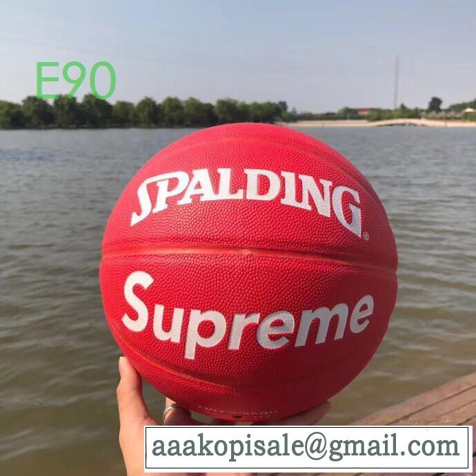 2019?2020秋冬流行色紹介 Supreme Spalding Basketball毎日はちょっとイイ秋冬新品  バスケットボール