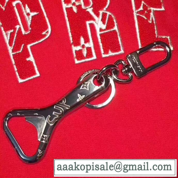 ファッション上級者向け Supreme x  Louis Vuitton LV Rivets Chain  栓抜き 2019秋冬流行ファション